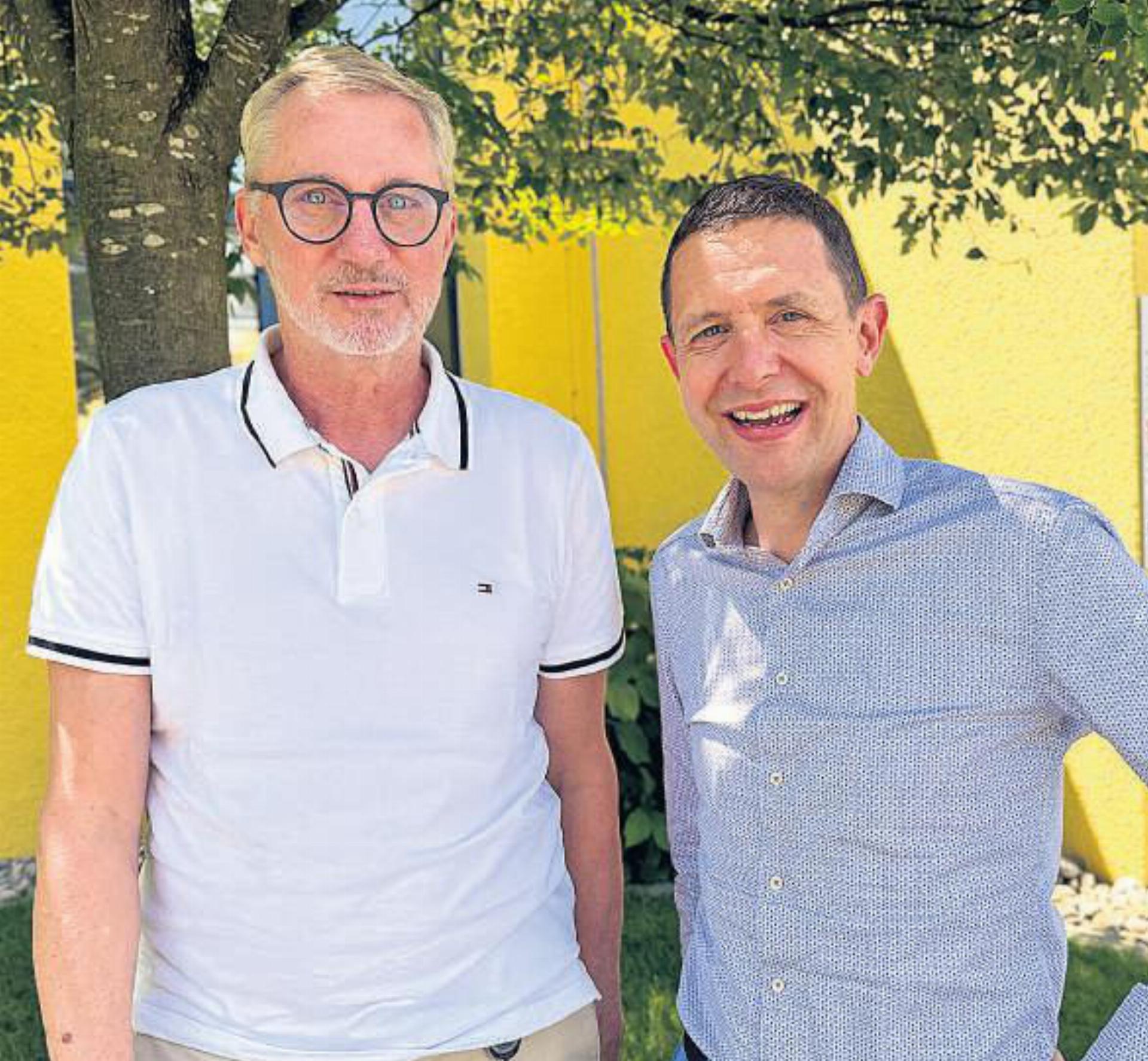 Geschäftsführer mit persönlichem Bezug