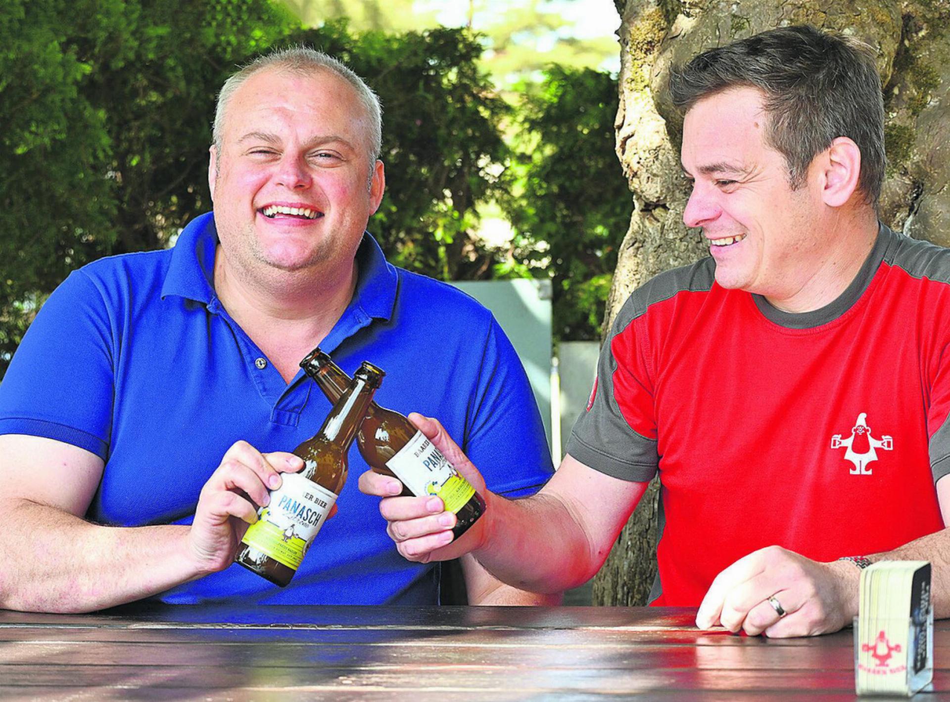 Ein alkoholfreies Panaché aus Baarer Hand