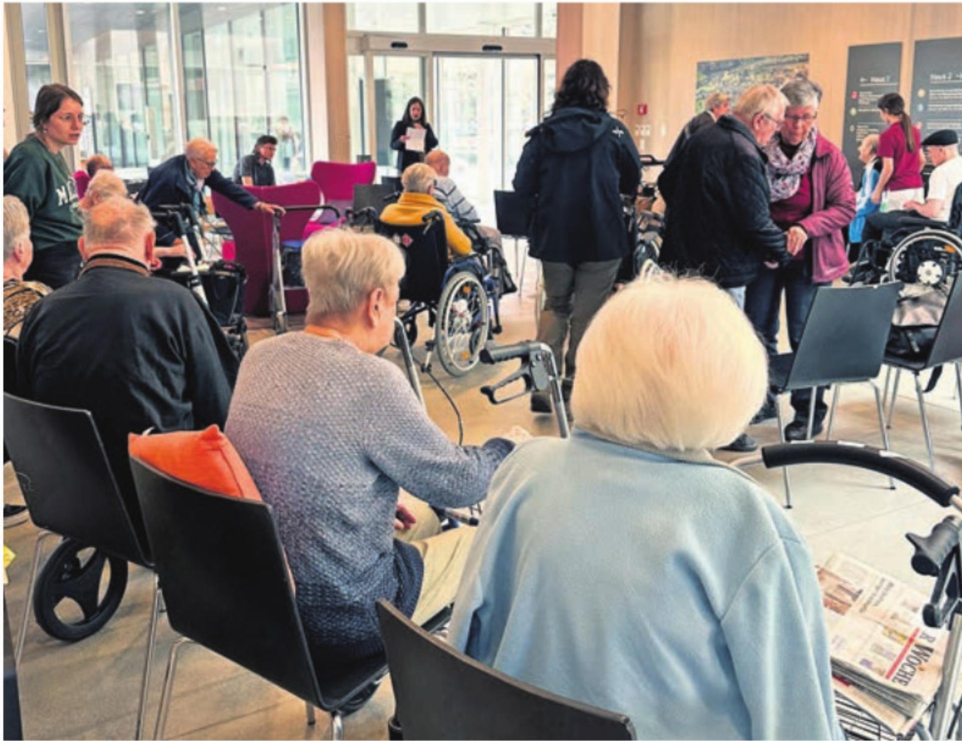 Farbenfrohe Osterfreude im Pflegezentrum Baar - Das Bild wird blockiert. – Möglicherweise durch einen aktiven Adblocker.