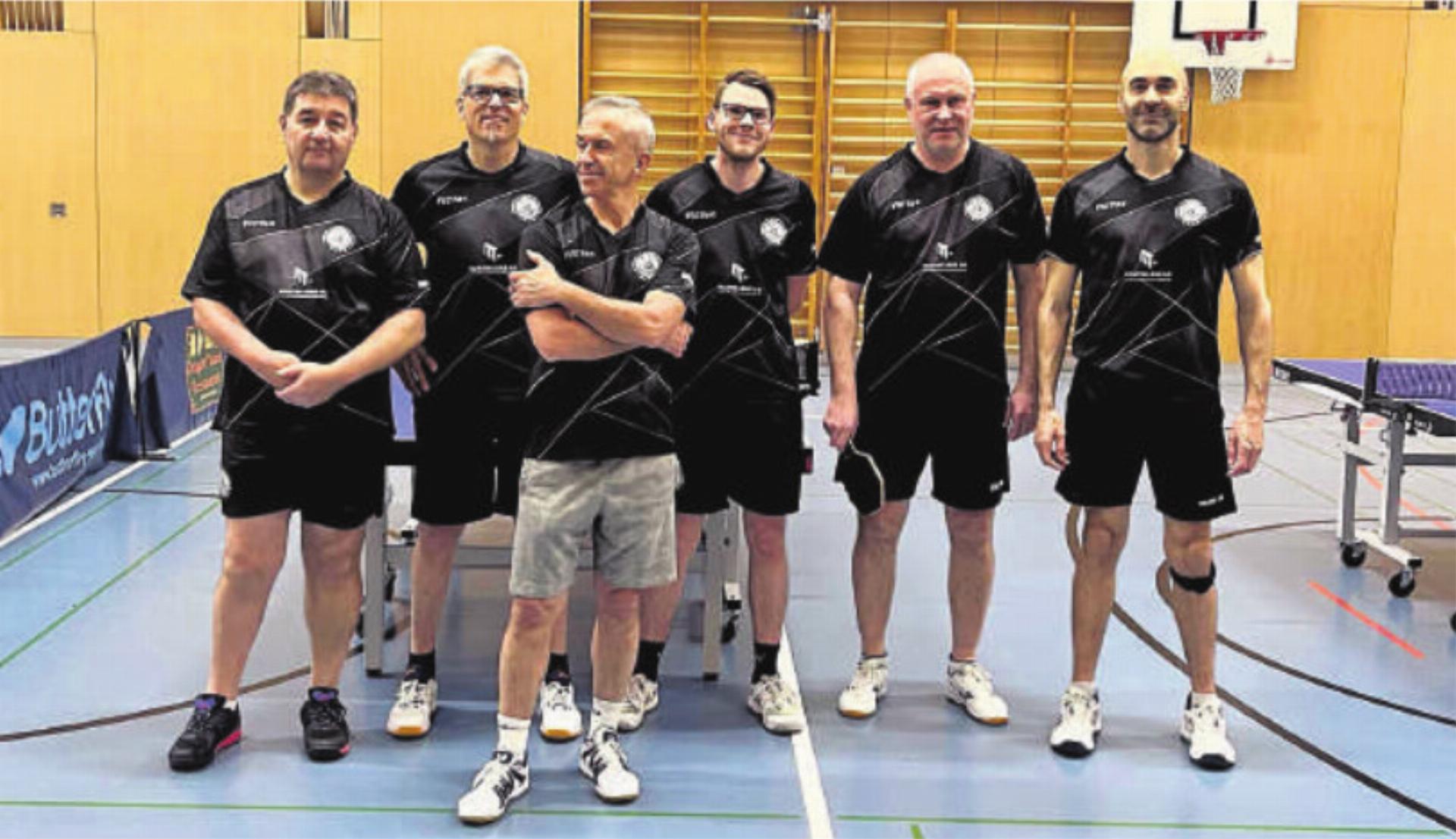 Baarer Siegerteam: Djordje Stojanovic, Thomas Bürge, Jean-Paul Hautekeer, Florian Schlenger, Aleksandrs Vasiljevs, Beni Bisig (von links). Foto: zVg - Das Bild wird blockiert. – Möglicherweise durch einen aktiven Adblocker.
