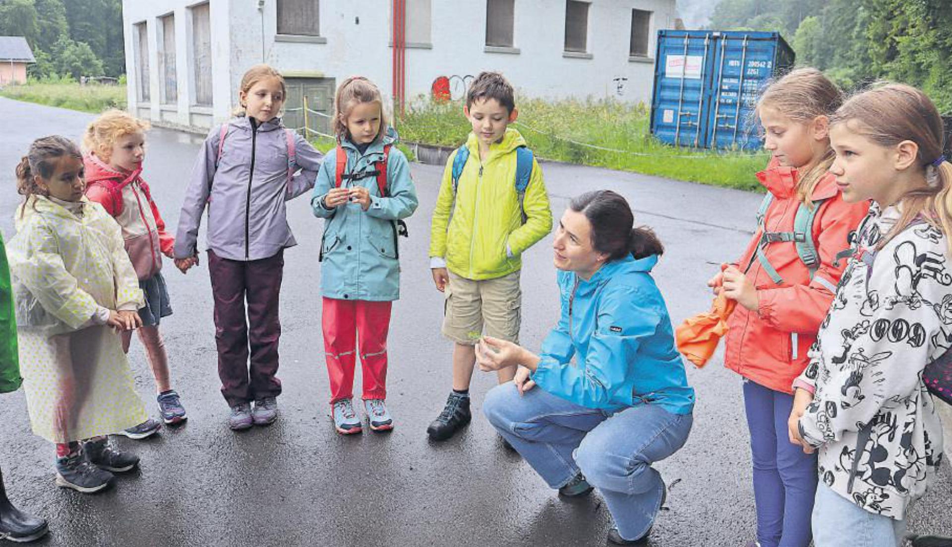 Raus aus dem Schulalltag, rein ins Thema «Natur»