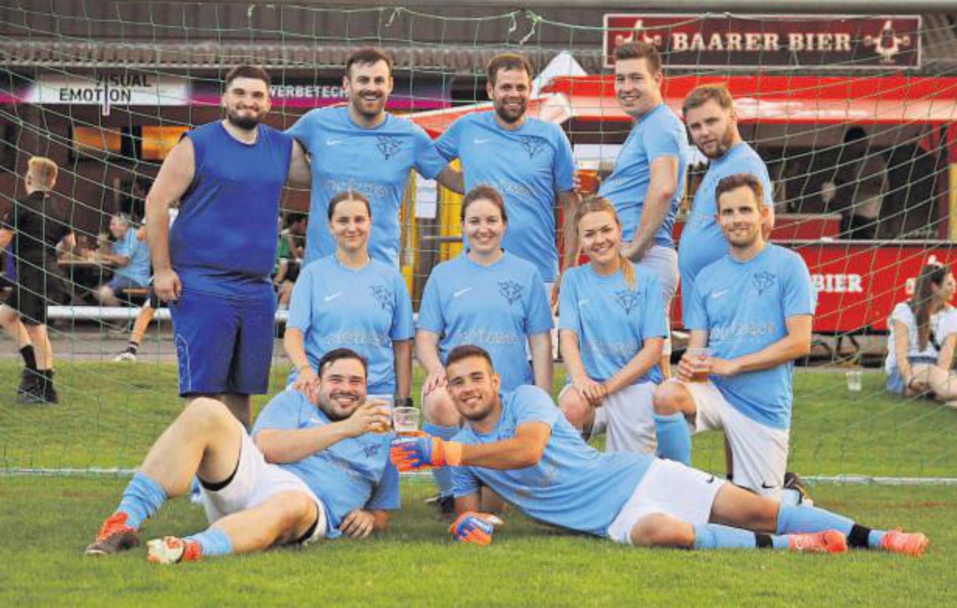 Fussballfieber am Dorfturnier trotz Sommerhitze