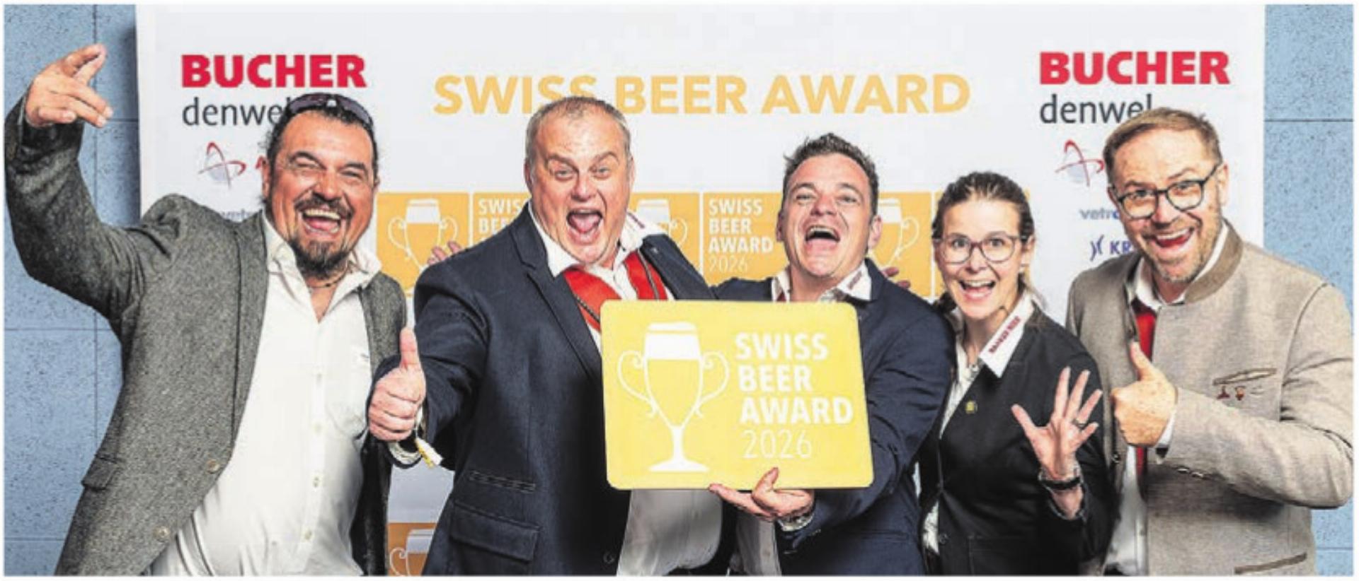 Swiss Beer Award: Brauerei Baar erneut ausgezeichnet - Das Bild wird blockiert. – Möglicherweise durch einen aktiven Adblocker.