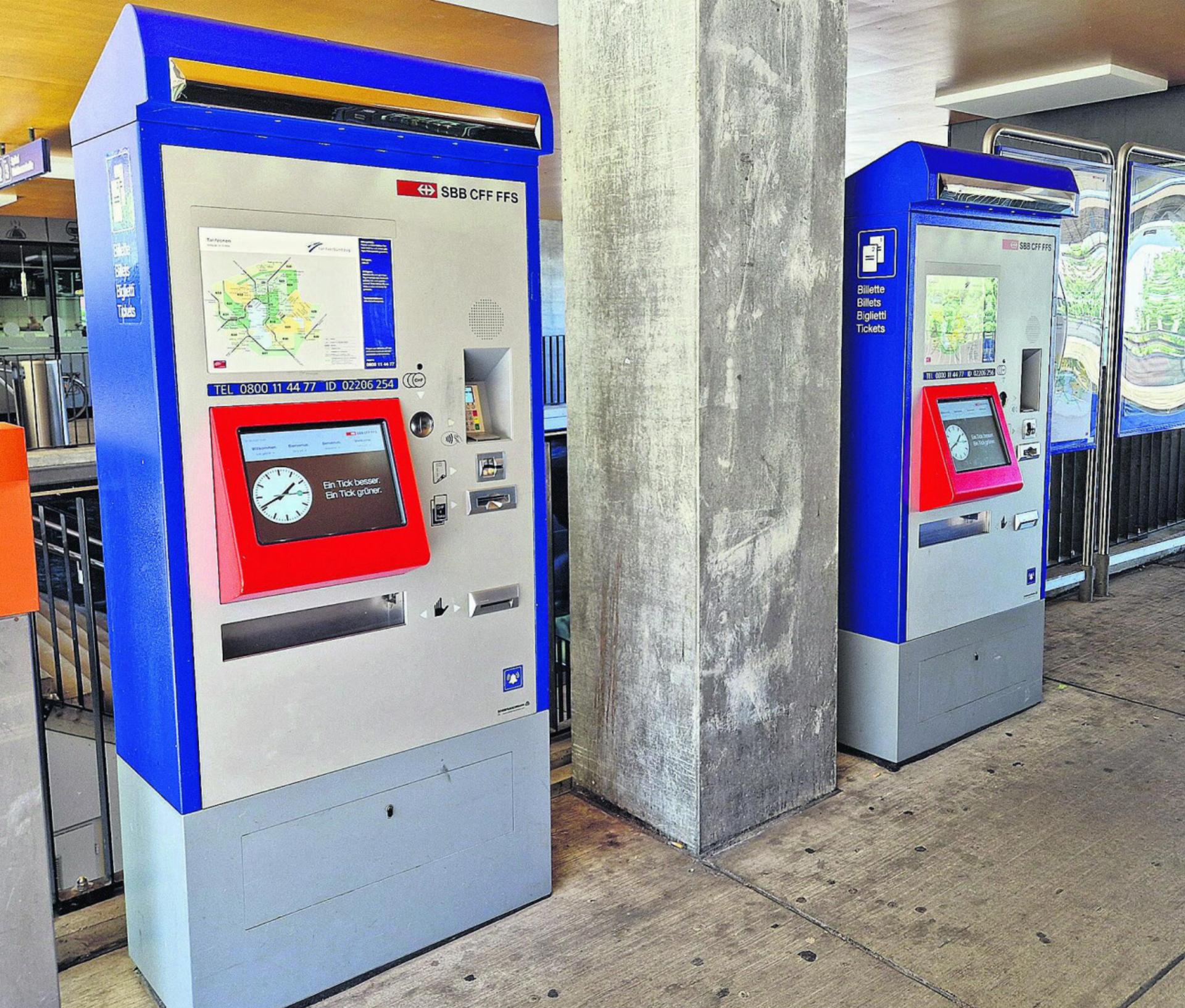 Billettautomaten haben definitiv ausgedient