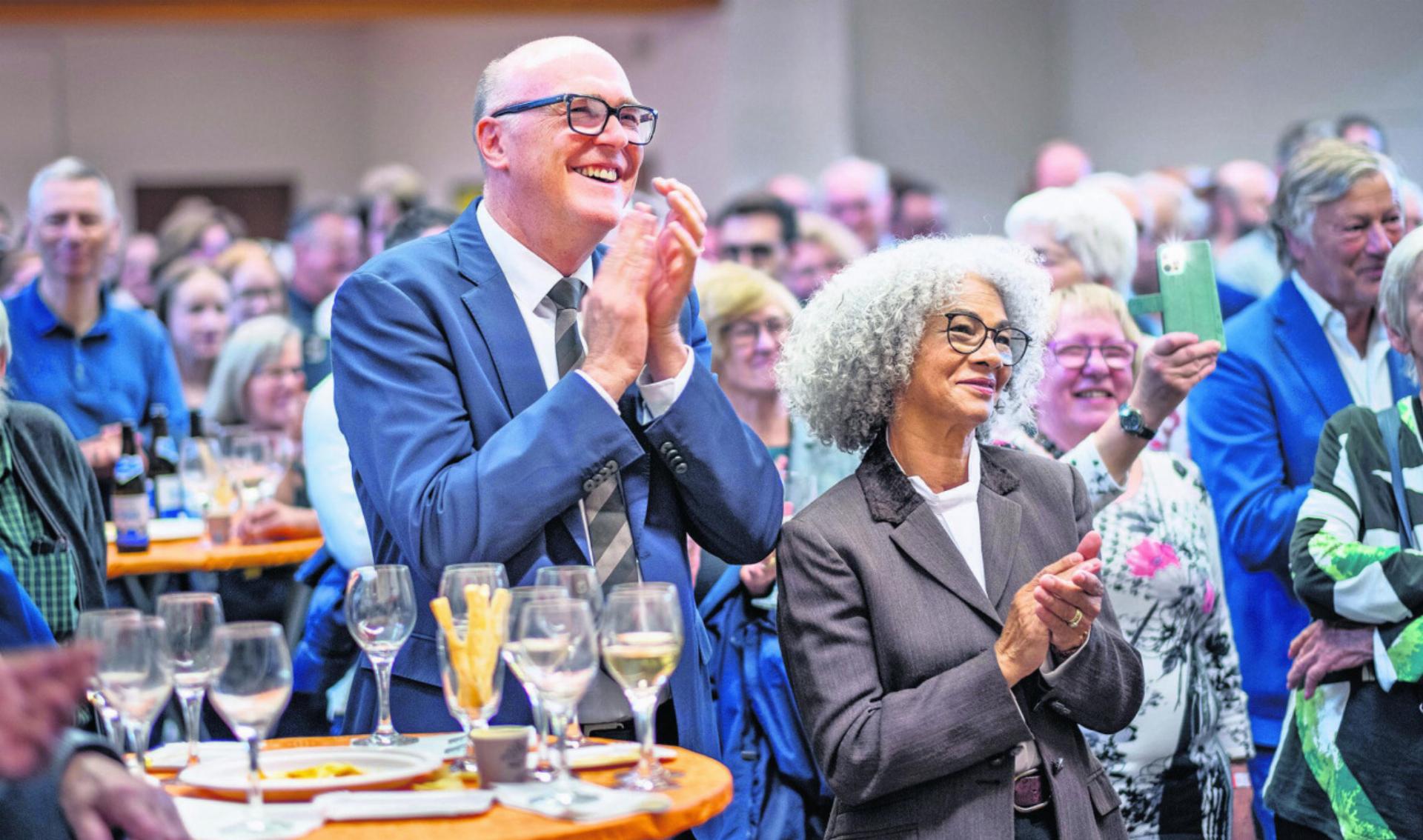 Empfang in Allenwinden – Martin Pfister mit Apéro gefeiert
