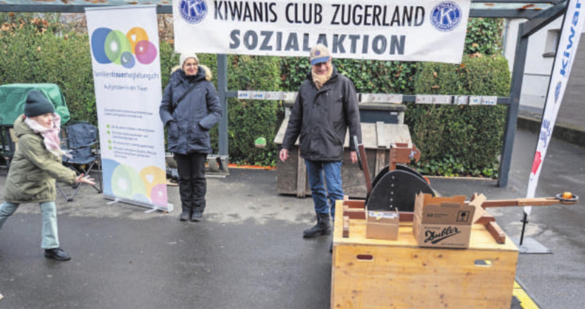 Kiwanis Club spendet 3’000 Franken - Das Bild wird blockiert. – Möglicherweise durch einen aktiven Adblocker.