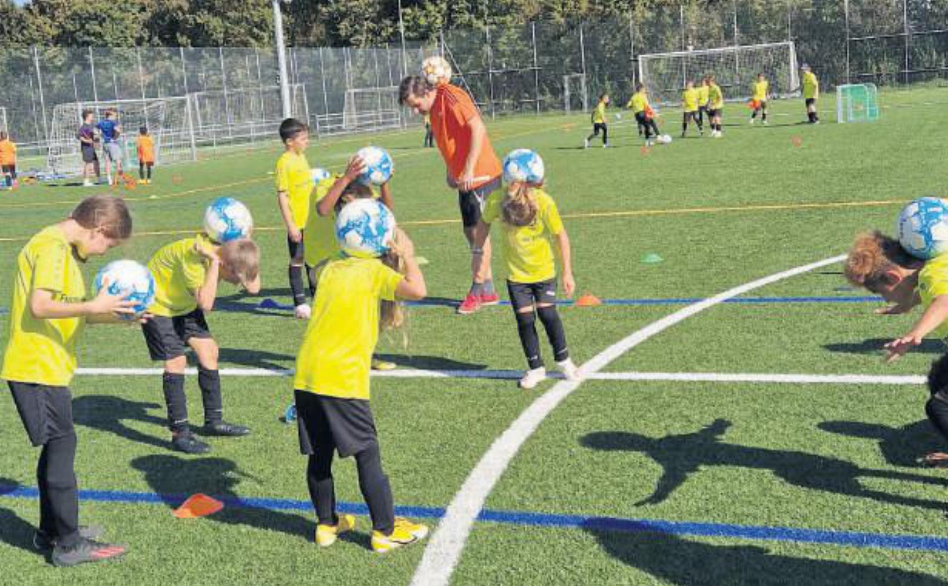 Anmeldung für das Kinderfussball-Camp