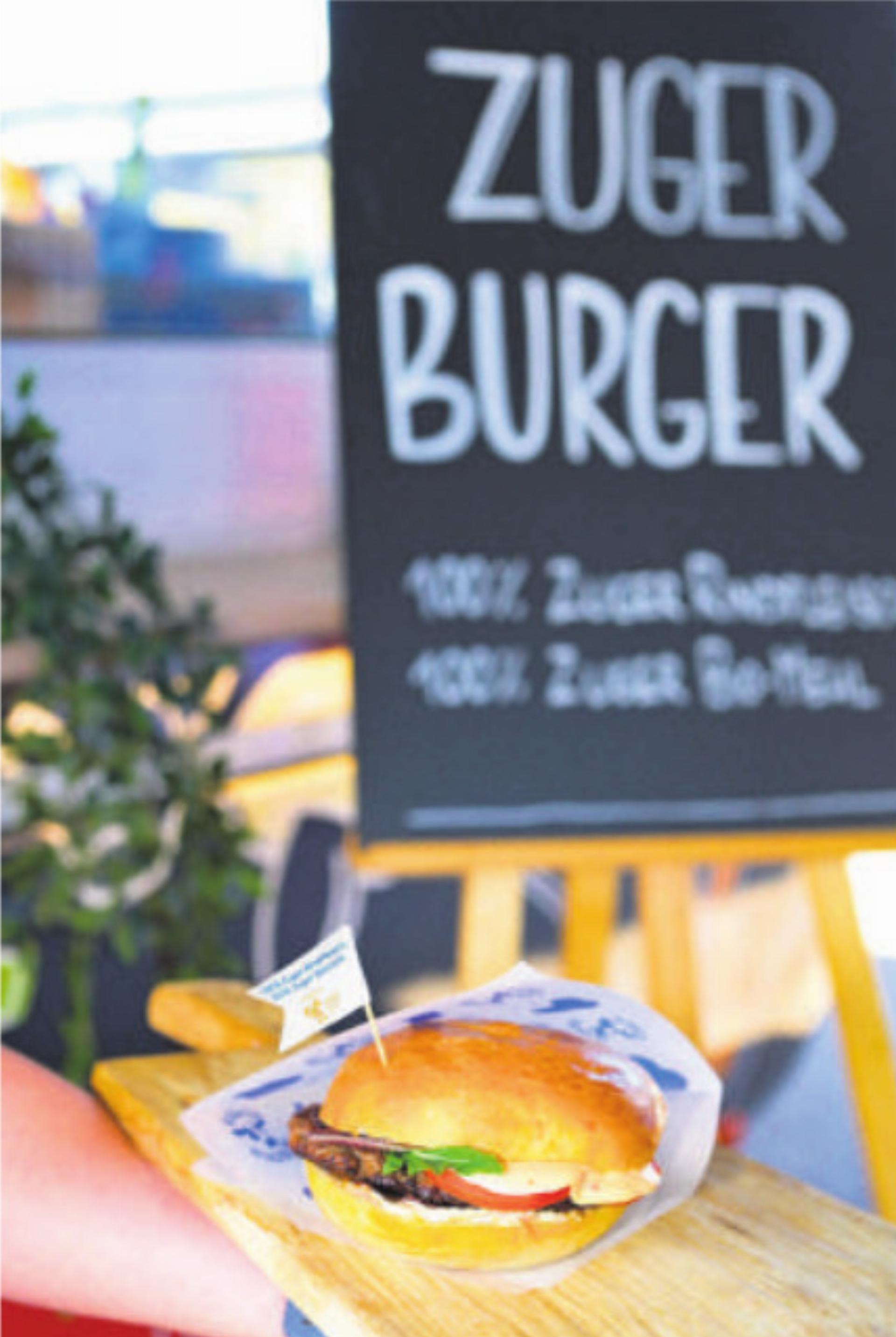 «Zuger Burger» – Regionaler Genuss feiert Premiere - Das Bild wird blockiert. – Möglicherweise durch einen aktiven Adblocker.