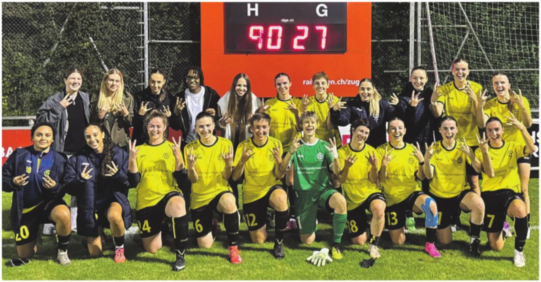 Die B-Juniorinnen zeigten eine leistungsstarke Vorrunde. Foto: zVg Die B-Juniorinnen zeigten eine leistungsstarke Vorrunde. Foto: zVg