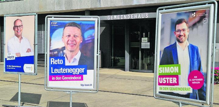 Werden für den 2. Wahlgang dieselben Kandidaten ab den Plakaten lächeln? Foto: hi