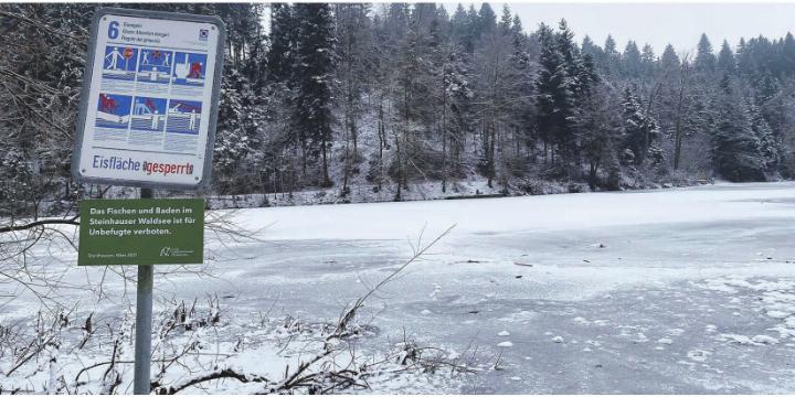Bis auf Weiteres gilt: Betreten verboten. Foto: zVg