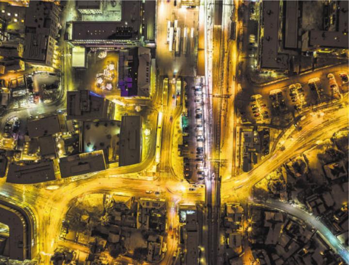 Lichtverschmutzung ist ein ganzjähriges Problem. Foto: zVg