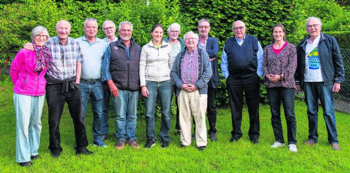 Der Verein Gugermöndli an seiner Generalversammlung. Fotos: zVg