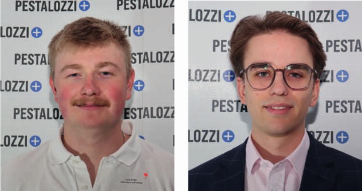 Livio Grüter und Loris Küng aus Baar gehörten zu den besten Lehrabgängern ihres Jahrgangs (von links). Foto: zVg Livio Grüter und Loris Küng aus Baar gehörten zu den besten Lehrabgängern ihres Jahrgangs (von links). Foto: zVg