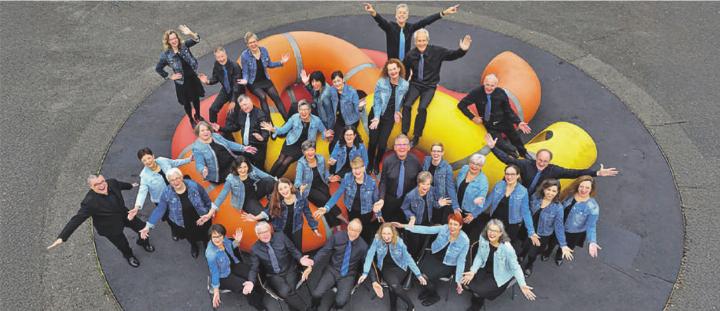 Motiviert startet Chorisma in die letzte Probenphase und freut sich auf die bevorstehenden Konzerte. Foto: zVg Motiviert startet Chorisma in die letzte Probenphase und freut sich auf die bevorstehenden Konzerte. Foto: zVg