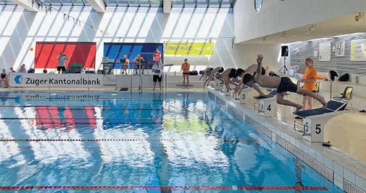 Der Schwimmverein Baar freut sich, wenn am 18. Juni möglichst viele Zuger Schulkinder den Weg ins Schwimmbad Lättich finden. Foto: zVg