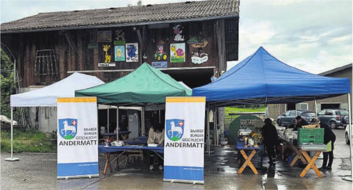 Baarer Bürgergeschlecht Andermatt lud zum Vereinsbrunch ein. Foto: zVg
