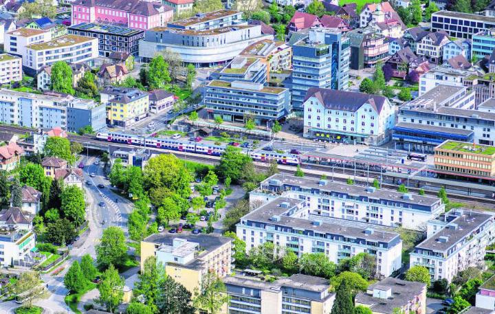 Für das Areal Bahnmatt und die Park Ride-Anlage wird eine Testplanung durchgeführt. Foto: zVg