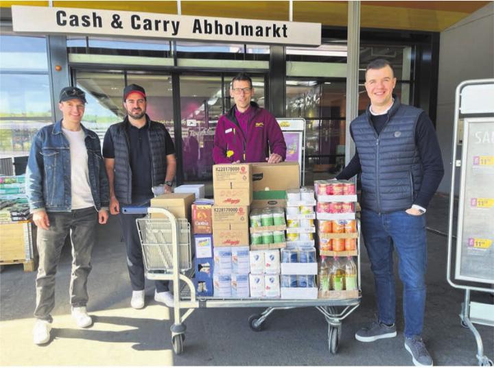 Zuger helfen Zuger. Foto: zVg