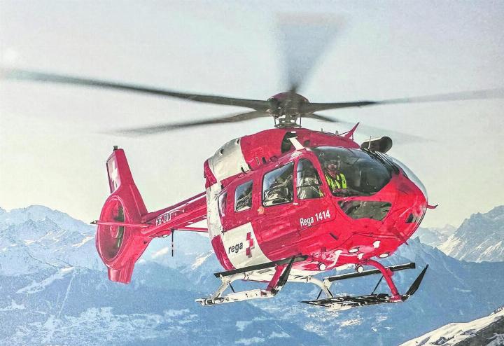 Regahelikopter. Foto: zVg