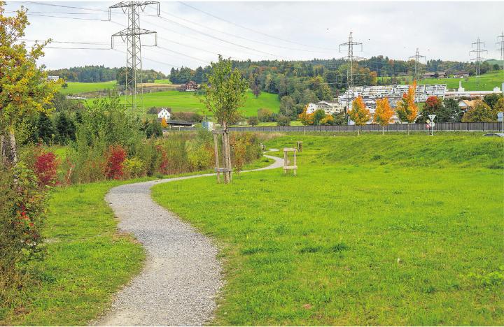 Ein wunderschöner Spazierweg endet im Nichts … Fotos: eb