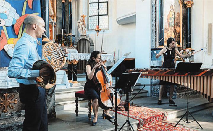 Winterliches Konzert in Baar. Foto: zVg