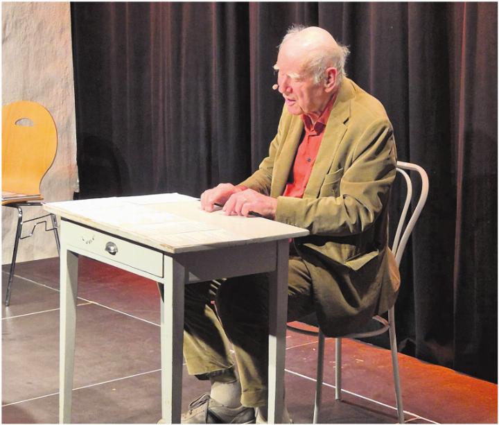 Den Weltuntergang vorgetragen, einmal Legato und dann mit intensivem Staccato. Fotos: hps