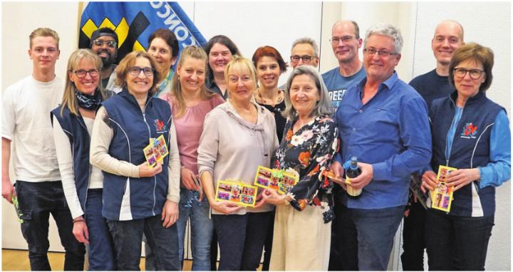 Leiterinnen und Leiter des TSV Concordia Baar. Foto: zVg