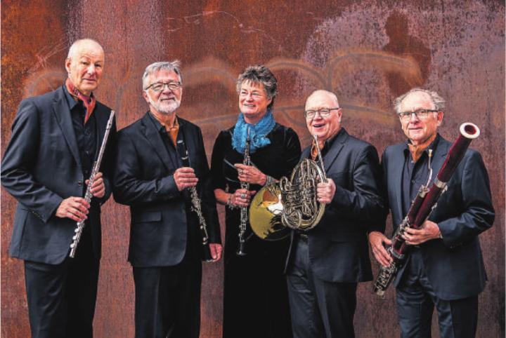 Das Zuger Bläserquintett. Foto: zVg