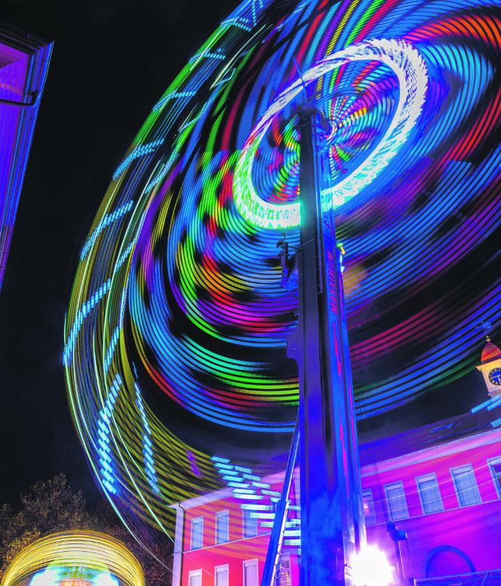 Vom 16. bis 18. November wird der Platz rund um das Schulhaus Marktgasse zum Lunapark. Foto: Andreas Busslinger