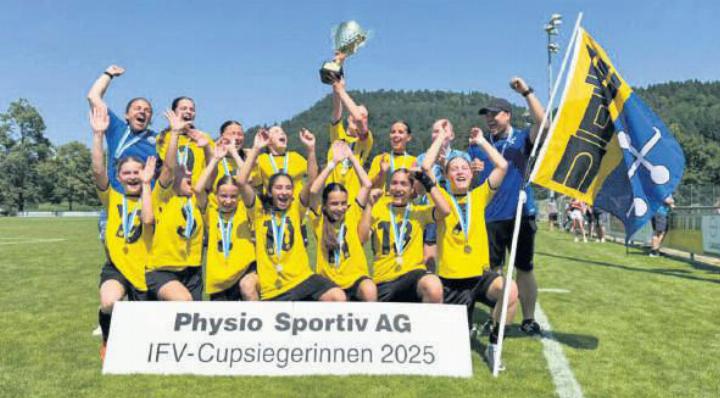 Geschafft – Cupsieger 2025. Foto: zVg