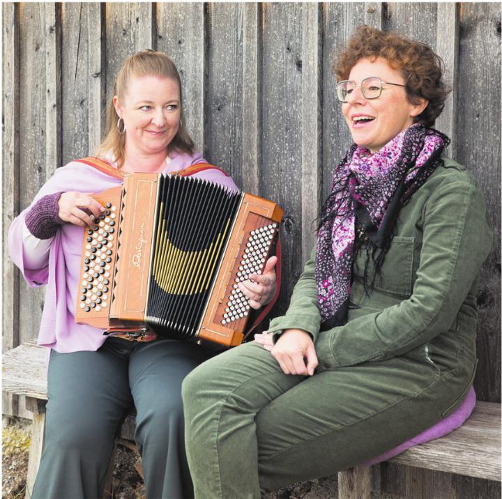 Das Duo Räss-Gabriel kehrt mit «Reprise» zurück. Foto: zVg