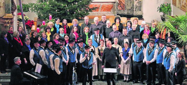 Beide Chöre präsentieren erneut ein gemeinsames Programm. Foto: zVg