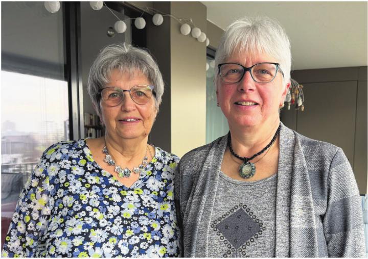 Die Co-Präsidentinnen des Frauenvereins: Sybilla Graf und Brigitte Graf.