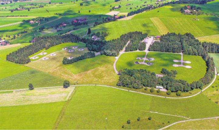 Übungsplatz Gubel in Menzingen. Foto: zVg