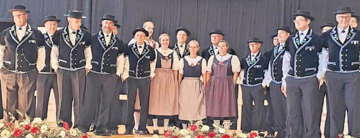 Jodlerklub Heimelig Baar brilliert am Zentralschweizerischen Jodlerfest. Foto: zVg