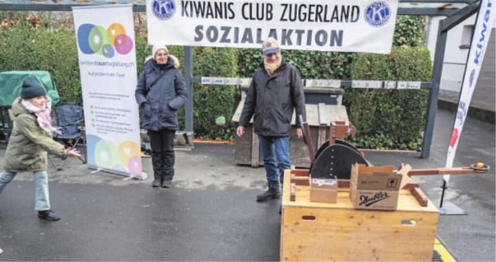 Zielen für den guten Zweck. Foto: zVg