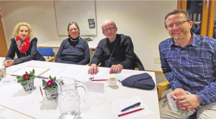 Die Selbsthilfegruppe Tinnitus von Pro Audito Zug trifft sich einmal im Monat im Pfarreiheim der Reformierten Kirche in Baar. Es herrscht eine ungezwungene Atmosphäre. Foto: Pro-Audito-Zug/Marco Morosoli