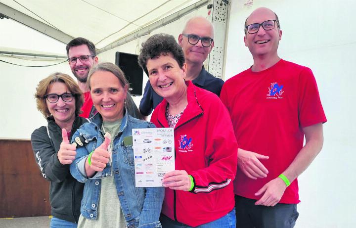 Ein Podestplatz für das Mixed-Team aus Baar. Foto: zVg