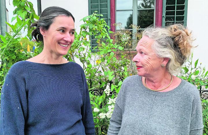 Rahel Halter übernimmt das Präsidium von Anita Landis (von links). Foto: zVg