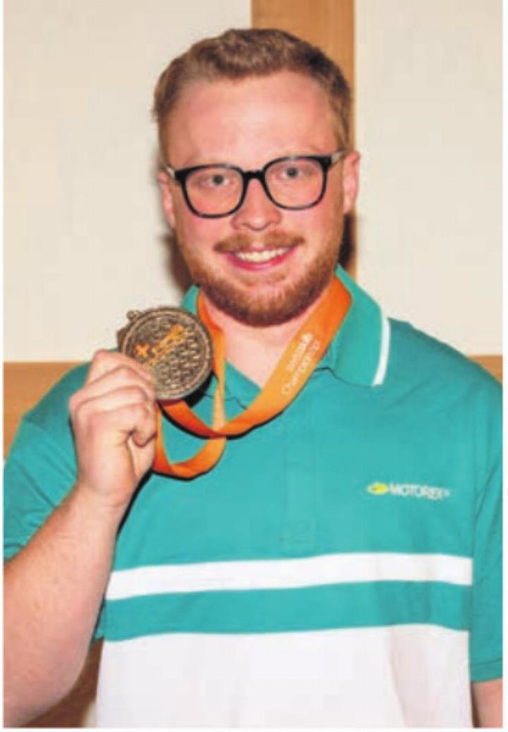 Livio Roth hat es allen gezeigt. Der Allenwindner holte sich den 1. Platz an den Berufsmeisterschaften. Fotos: zVg