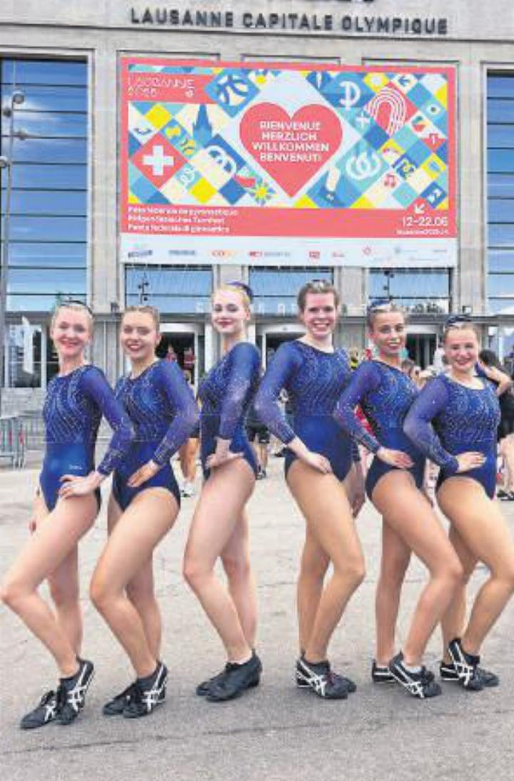 Der «Satus Baar» am Turnfest in Lausanne. Foto: zVg