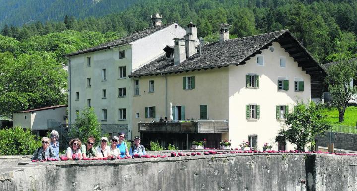 Interessanter zweitägiger Ausflug des claro-Vereins ins Bergell. Foto: zVg