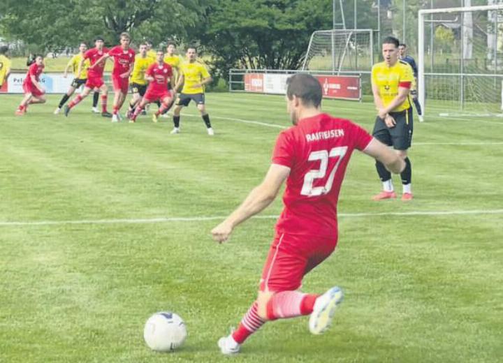 Zwei frühe Tore für Hergiswil durch Standards. Foto: zVg