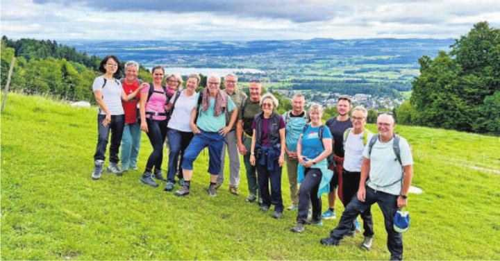 Ein rundum gelungener Tag – mit eindrucksvollen Ausblicken. Foto: Edgar Pete