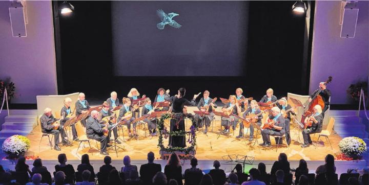 Die Dornenvögel als Musik und als Grafik. Fotos: hps