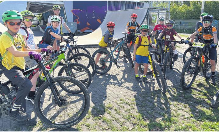 Die motivierten Kids verbesserten ihre technischen Fähigkeiten.