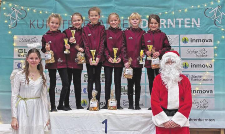 Unser «6er» an ihrem ersten gemeinsamen Wettkampf. Foto: zVg