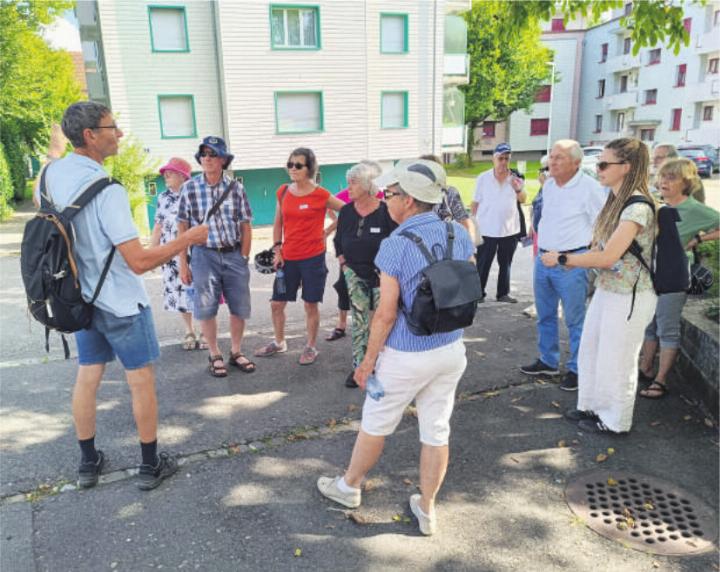 Ob in Blickensdorf oder in Inwil: Das Interesse an den Quartierspaziergängen war gross.