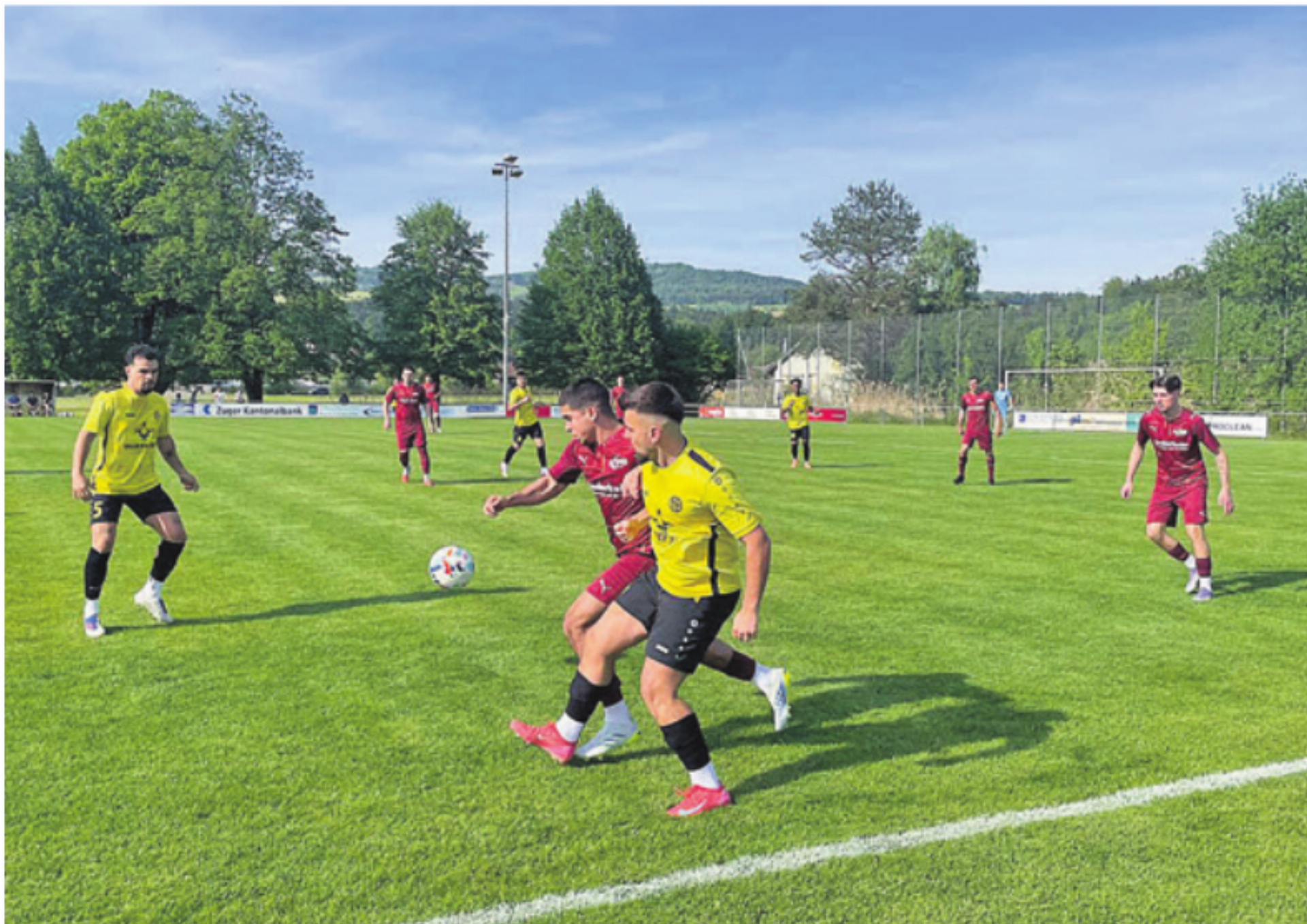Der FC Baar sichert sich gegen Perlen-Buchrain den verdienten Heimsieg. Foto: zVg - Das Bild wird blockiert. – Möglicherweise durch einen aktiven Adblocker.
